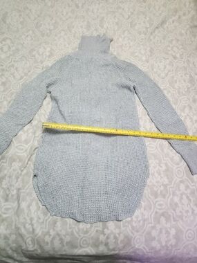 Gray Turtleneck Long Sleeve